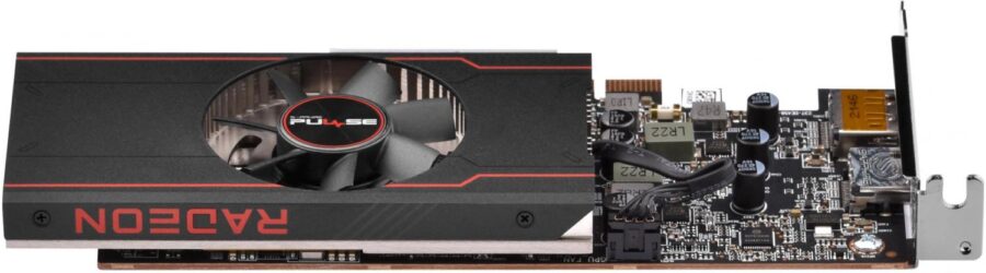 Видеокарта Sapphire PCI-E 4.0 11315-01-20G RX 6400 GAMING AMD Radeon RX 6400 4Gb 64bit GDDR6 2039/16000 HDMIx1 DPx1 HDCP Ret — изображение 3
