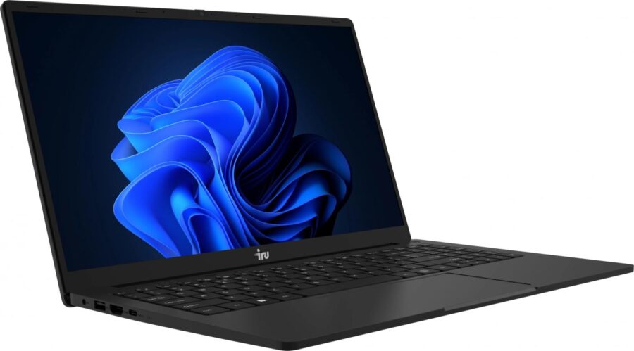 Ноутбук IRU Strato 15ALI Core i5 1235U 8Gb SSD256Gb Intel Iris Xe graphics 15.6" IPS FHD (1920x1080) Windows 11 Professional black 6000mAh (2059113) — изображение 2