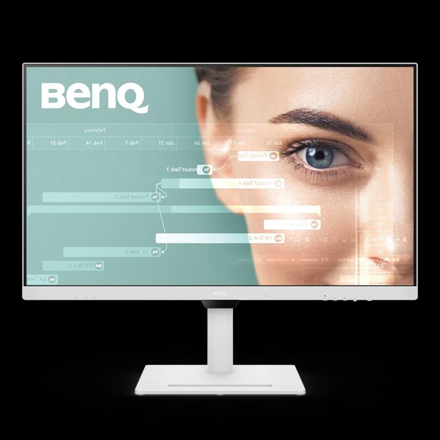 Мониторы/ Benq GW3290QT 31,5'', 2560x1440, IPS,  60Hz, 20M:1, 350cd, 5ms, HDMI, DP; 3*USB 3.2; USB C*65W, Speakers, Height adj 110, Pivot, 99% sRGB, Flicker-free;Low Blue Light, 3Y, White — изображение 2
