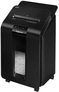 Купить Шредер Fellowes® AutoMax® 100M, минирезка DIN P-4, 4х10 мм, автоподача 100 лст., 23 лтр., автореверc, шт Шредер Fellowes® AutoMax® 100M - 4D-14192678 из реестра по лучшей цене