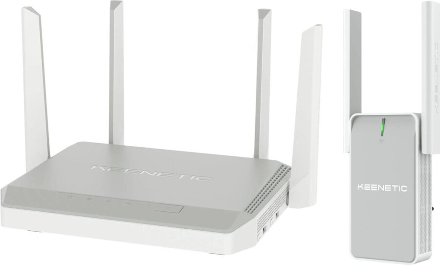 Роутер беспроводной Keenetic Peak (KN-2710 + KN-3311) AC2600 10/100/1000BASE-TX/SFP/4g ready серый — изображение 4