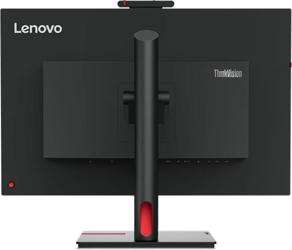 Монитор Lenovo 27" ThinkVision T27hv-30 черный IPS LED 4ms 16:9 HDMI M/M Cam матовая HAS Piv 1000:1 300cd 178гр/178гр 2560x1440 75Hz DP 2K USB 7.9кг — изображение 2
