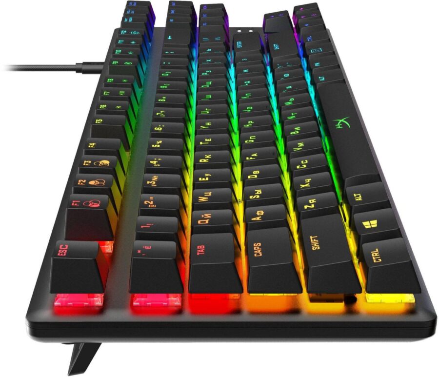 Клавиатура HyperX Alloy Origins Core механическая черный USB for gamer LED (4P5P3AA#ABA) — изображение 4