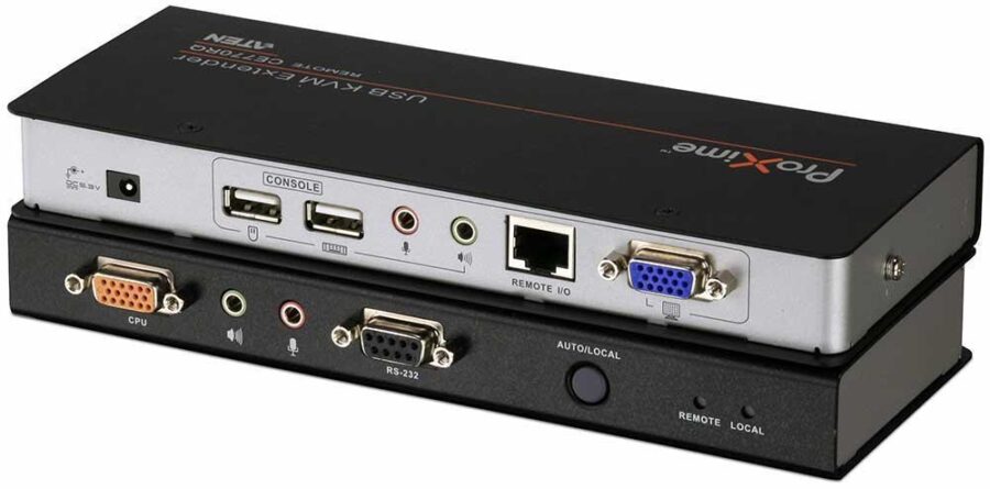 Удлинитель консоли (клав./мышь USB+мон.+аудио+RS232) на 200м/ USB KVM EXTENDER W/1.8M W/230V ADP — изображение 3