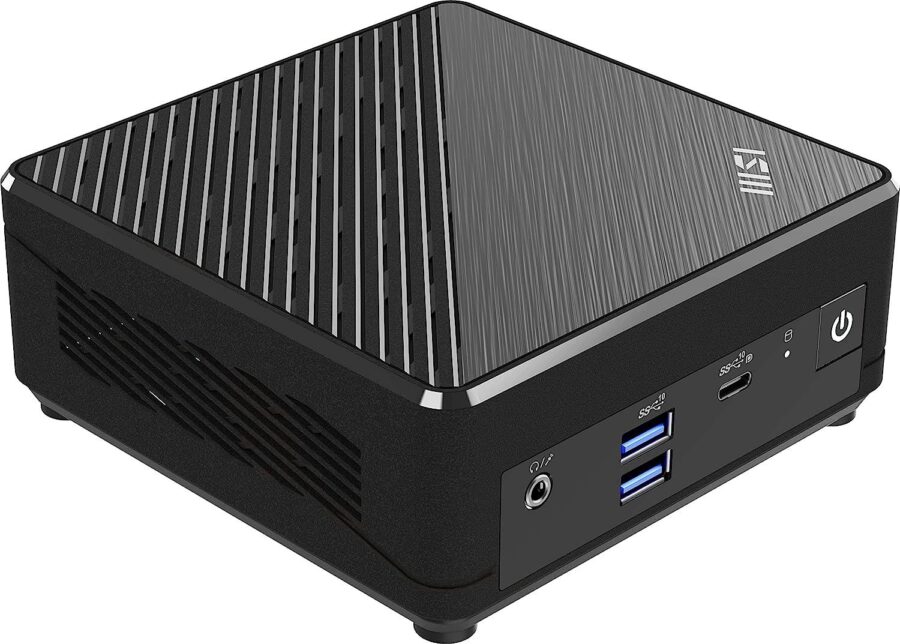 Неттоп MSI Cubi N ADL-017BRU N100 (0.8) UHDG без ОС 2xGbitEth WiFi BT 65W черный (936-B0A911-079)