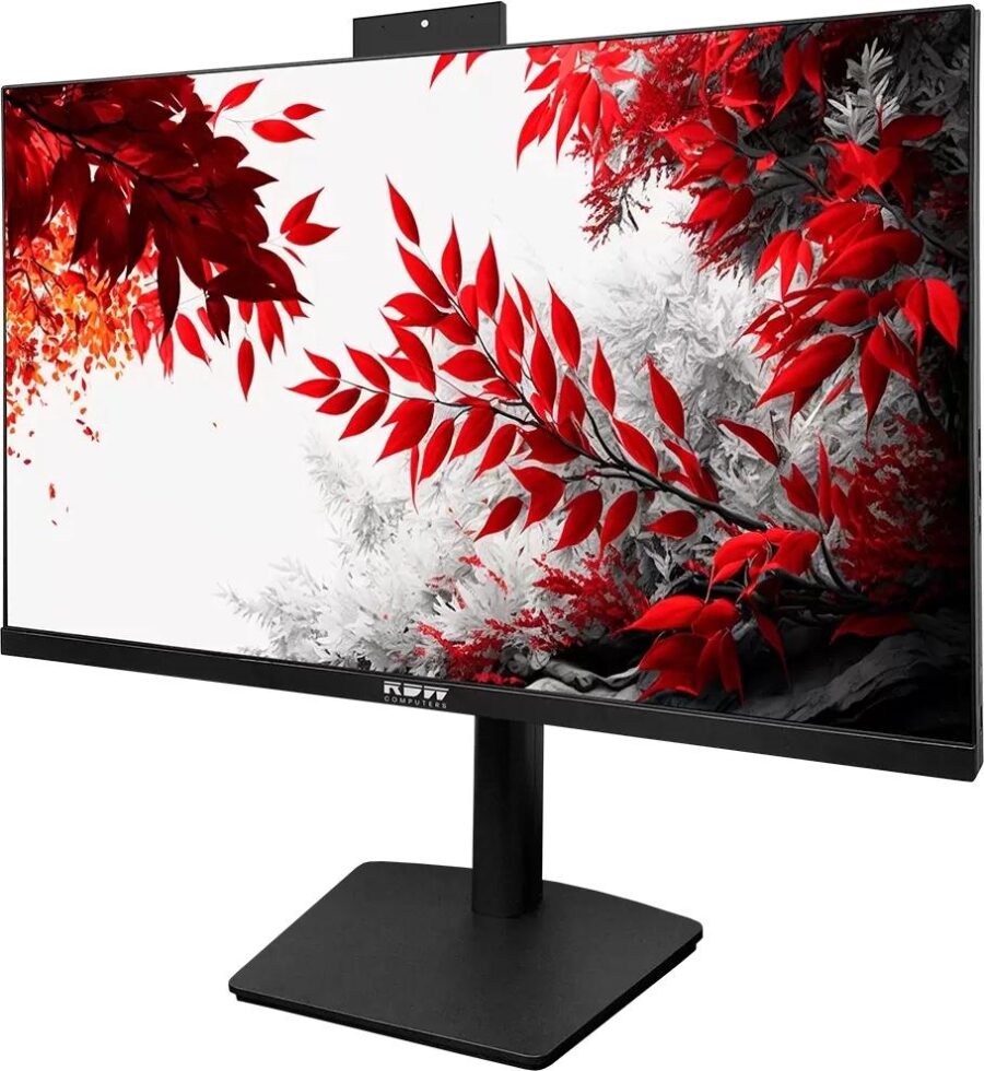 Монитор RDW Computers 27" RDW2702K черный IPS 1ms 16:9 HDMI M/M Cam HAS Piv 1000:1 350cd 178гр/178гр 2560x1440 100Hz DP QHD 1.7кг (RUS) — изображение 2