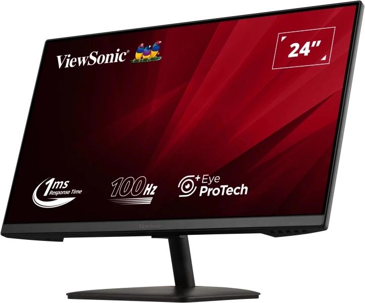 Монитор ViewSonic 23.8" VA2408-MHDB черный IPS LED 16:9 HDMI M/M матовая 250cd 178гр/178гр 1920x1080 100Hz VGA DP FHD USB 3.3кг — изображение 3