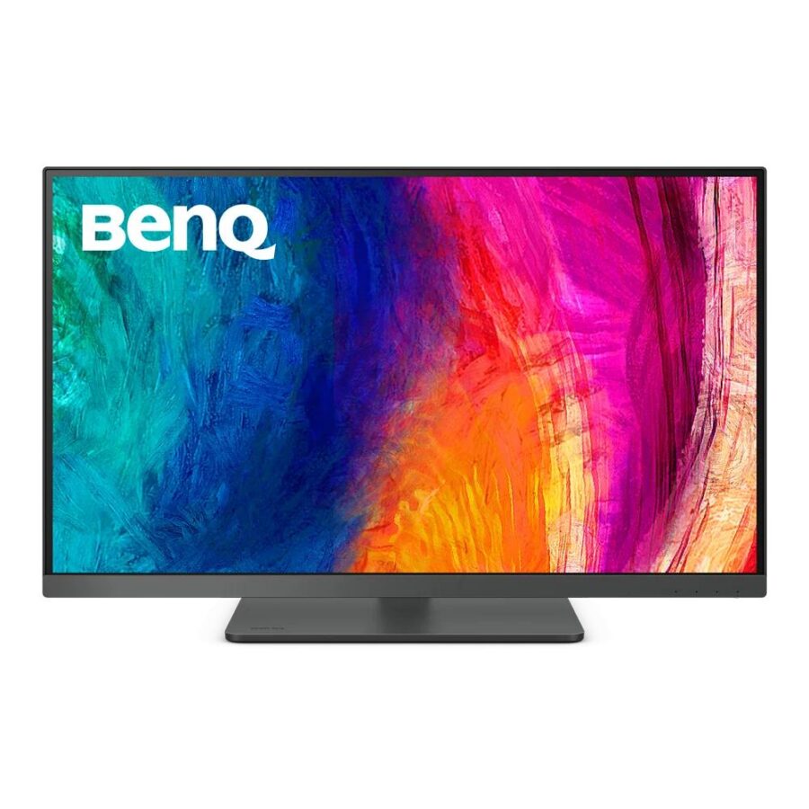 Мониторы/ Benq PD2705U 27'', 3840x2160, IPS,  60Hz, 1200:1, 350cd, 5ms, HDMI, DP; 3*USB 3.0, USB C*65W, Thunderbolt 3, Speakers, Height adj 110, Pivot, 100% sRGB, Flicker-free;Low Blue Light, Calibration Report, 3Y, Grey — изображение 2
