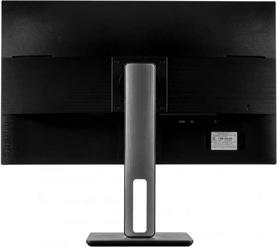 Монитор Lightcom 27" V-Plus ПЦВТ.852859.600-07 черный IPS 4ms 16:9 HDMI M/M матовая HAS 1000:1 300cd 178гр/178гр 2560x1440 100Hz DP 2K 5.1кг (RUS) — изображение 2