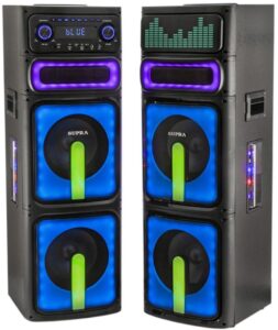 Купить Минисистема Supra SMB-2050 черный 180Вт FM USB BT SD - 4D-14861329 из реестра по лучшей цене