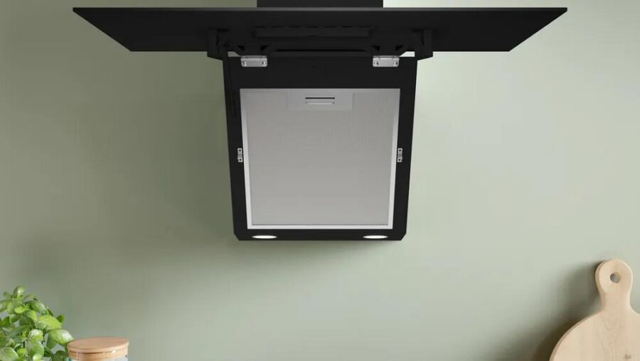 Вытяжка BOSCH Наклонная, 400 м3/ч, 60см, цвет: черный , touch control — изображение 3