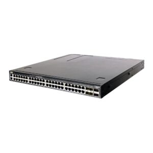 Купить Коммутатор Edge-corE 4630-54PE-O-AC-F Edge-corE AS4630-54PE, 48-Port GE RJ45 port PoE++, 4x25G SFP+, 2 port 100G QSFP28 for stacking, Broadcom Trident 3, Dual-core Intel Denverton CPU, dual AC 1200W PSUs and 2 + 1 Fan Modules with port-to-power airflow, 2 - 4D-13290665 из реестра по лучшей цене