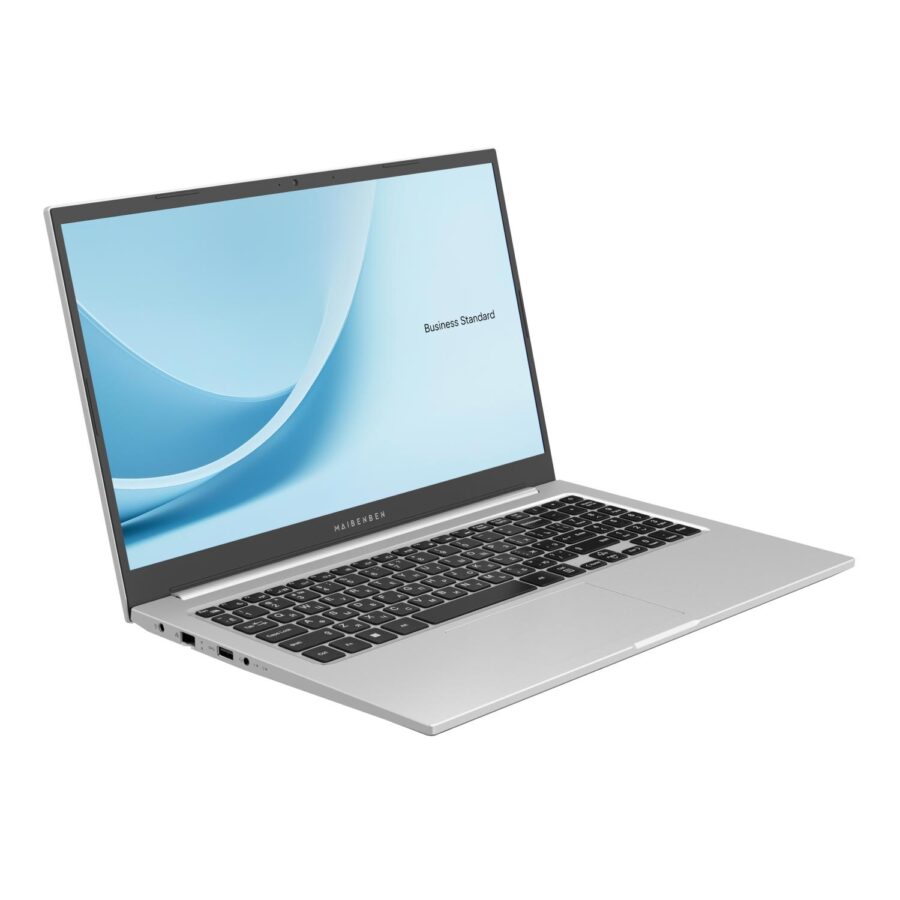 Ноутбук/ Maibenben  15.6"(1920x1080 (матовый) IPS)/AMD Ryzen 7 5825U(2Ghz)/16384Mb/512PCISSDGb/Int:AMD Radeon/Cam/BT/WiFi/48.4WHr/war 2y/1.65kg/Silver/Win11Pro + Screen 60Hz, 16:9 — изображение 2