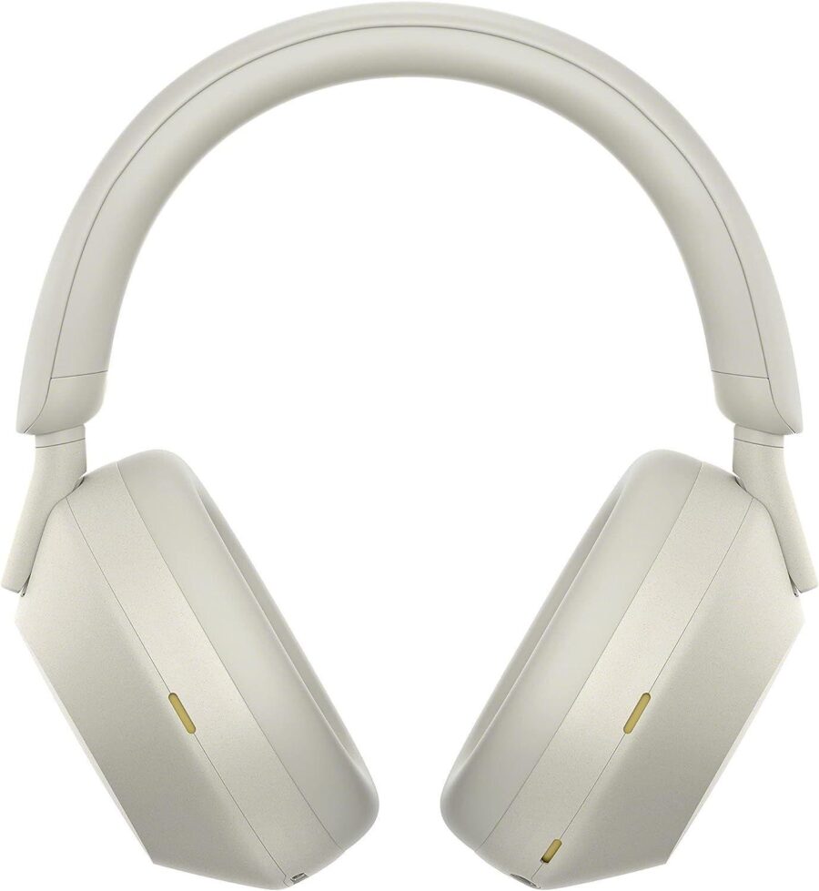Гарнитура мониторные Sony WH-1000XM5 1.2м серебристый беспроводные bluetooth оголовье (WH-1000XM5/SC) — изображение 3