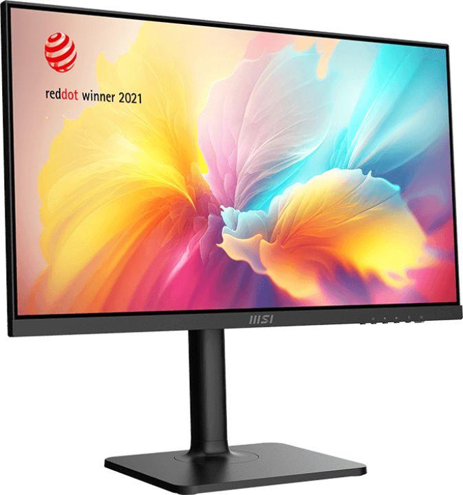 Монитор MSI 23.8" Modern MD2412P черный IPS LED 1ms 16:9 HDMI M/M матовая HAS Piv 300cd 178гр/178гр 1920x1080 100Hz FreeSync FHD USB 4.65кг — изображение 4