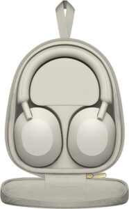 Купить Гарнитура мониторные Sony WH-1000XM5 1.2м серебристый беспроводные bluetooth оголовье (WH-1000XM5/SC) - 4D-13428389 из реестра по лучшей цене
