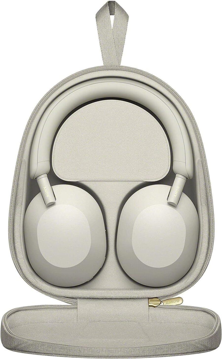 Гарнитура мониторные Sony WH-1000XM5 1.2м серебристый беспроводные bluetooth оголовье (WH-1000XM5/SC)