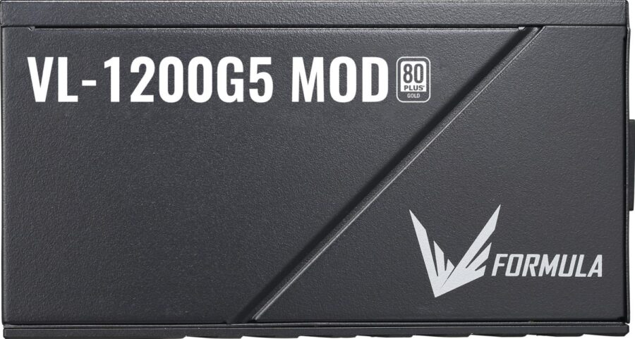 Блок питания Formula ATX 1200W VL-1200G5 MOD Gen.5 80+ gold (20+4pin) APFC 140mm fan lt.blue LED 7xSATA Cab Manag RTL — изображение 2