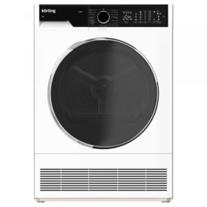 Купить Сушильная машина/ Сушильная машина , ГЛУБИНА 64 см,загрузка 10 кг,  сенсорное управление в поворотным JOG регулятором, барабан PEARL, Цифровой дисплей с отображением времени до окончания программы, 15 программ, отложенный старт до 24-х часов, Контроль бал - 4D-12793341 из реестра по лучшей цене