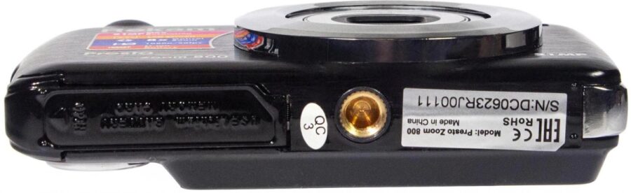 Фотоаппарат Rekam Presto zoom 800 черный 21Mpix Zoom8x 2.7" 1080p SDHC/MMC CMOS IS el 3.8minF/Li-Ion/case — изображение 2