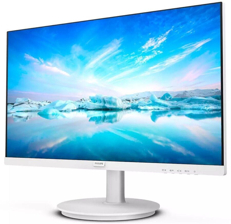 Монитор Philips 23.8" V Line 241V8AW (00/01) белый IPS LED 16:9 HDMI M/M матовая 250cd 178гр/178гр 1920x1080 75Hz VGA FHD 2.87кг — изображение 3