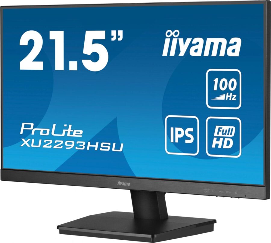 Монитор Iiyama 21.5" ProLite XU2293HSU-B6 черный IPS LED 1ms 16:9 HDMI M/M матовая 250cd 178гр/178гр 1920x1080 100Hz DP FHD USB 2.6кг — изображение 3