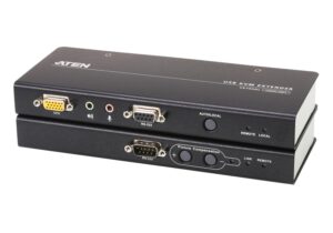 Купить Удлинитель консоли (клав./мышь USB+мон.+аудио+RS232) на 200м/ USB VGA/Audio Cat 5 KVM Extender - 4D-13265553 из реестра по лучшей цене
