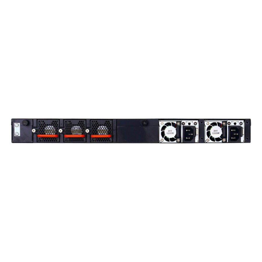 Коммутатор Edge-corE 4630-54PE-O-AC-F Edge-corE AS4630-54PE, 48-Port GE RJ45 port PoE++, 4x25G SFP+, 2 port 100G QSFP28 for stacking, Broadcom Trident 3, Dual-core Intel Denverton CPU, dual AC 1200W PSUs and 2 + 1 Fan Modules with port-to-power airflow, 2 — изображение 3