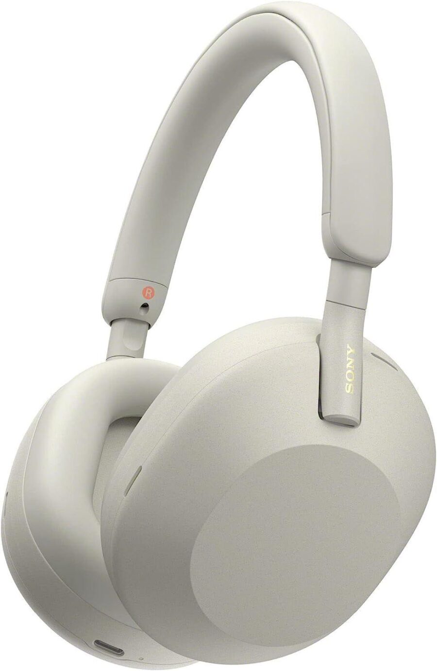 Гарнитура мониторные Sony WH-1000XM5 1.2м серебристый беспроводные bluetooth оголовье (WH-1000XM5/SC) — изображение 2