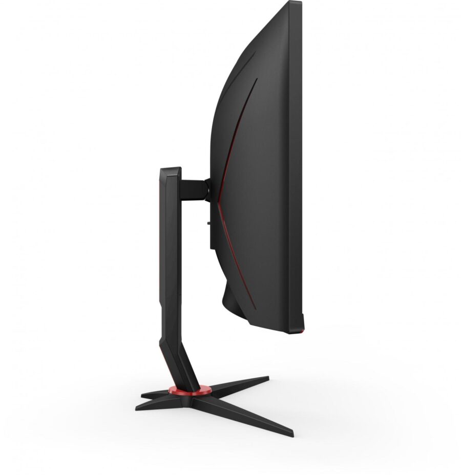 Монитор AOC 34" Gaming CU34G2X черный/красный VA LED 1ms 21:9 HDMI матовая HAS 300cd 178гр/178гр 3440x1440 144Hz FreeSync Premium DP FHD USB 8.1кг — изображение 4