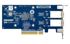Купить Сетевая карта/ QNAP QXG-10G2SF-X710 LAN Expansion Card, PCIe Gen3 x8, 2 x SFP+ ports (10Gbps/1Gbps) - 4D-13548609 из реестра по лучшей цене