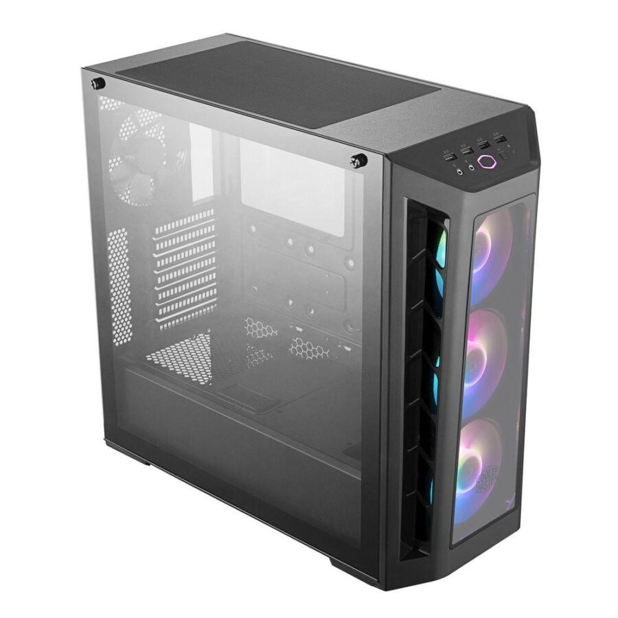 Корпус Cooler Master MasterBox MB530P MCB-B530P-KHNN-S01 USB3.0*2+2.0*2, TG front bezel w/Black trims, TG side panel*2 MCB-B530P-KHNN-S01 (74640) — изображение 2