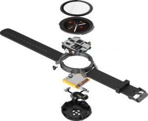 Купить Смарт-часы ARK mobvoi Ticwatch E3 1.3" TFT корп.черный рем.черный разм.брасл.:22мм (P1034000400A) - 4D-14074655 из реестра по лучшей цене