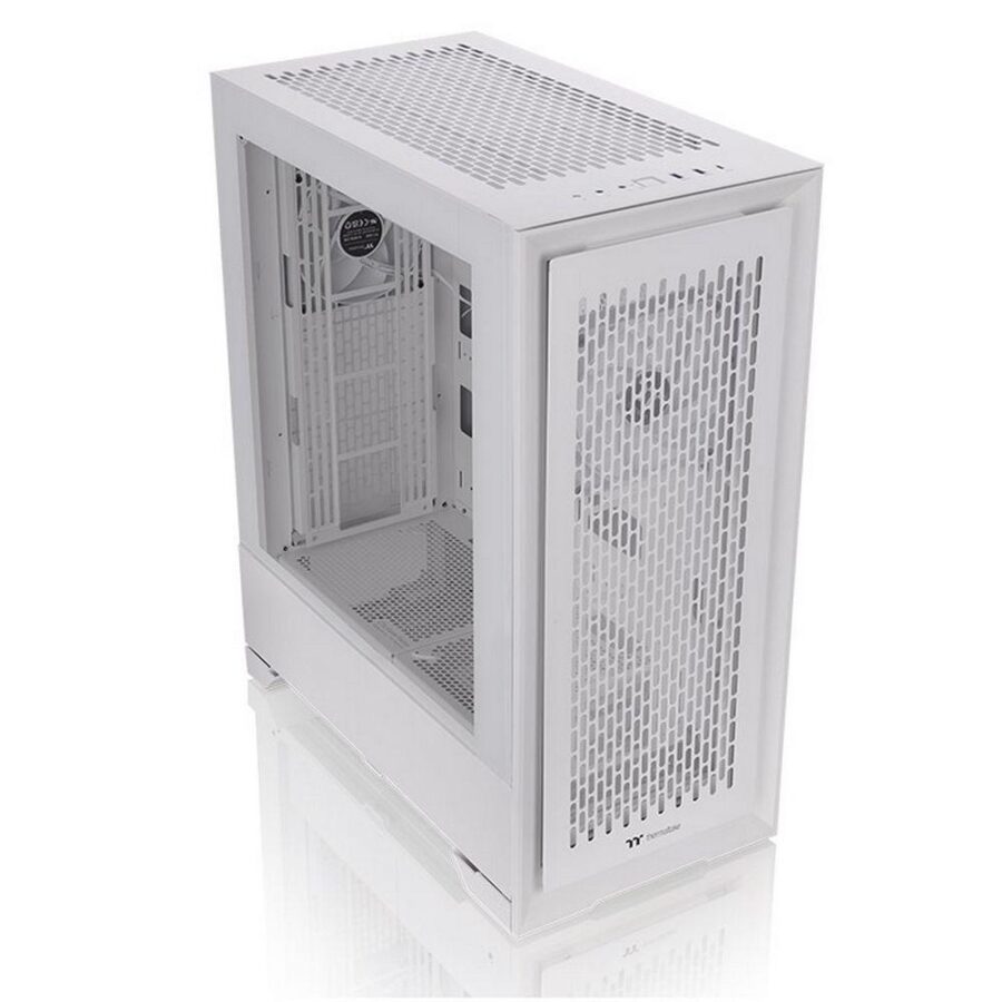Корпус Thermaltake CA-1X8-00F6WN-00 CTE T500 Air Snow/White/Win/SPCC/Tempered Glass*1/CT140 Fan*3