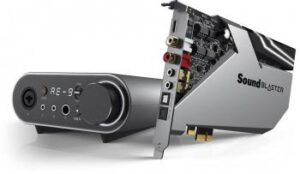 Купить Звуковая карта Creative PCI-E Sound Blaster AE-9 (Sound Core3D) 5.1 Ret - 4D-10628271 из реестра по лучшей цене