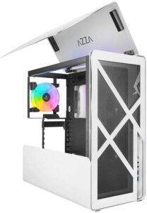 Купить Корпус Azza Cast белый без БП ATX 3x120mm 2x140mm 2xUSB3.0 audio bott PSU - 4D-14325266 из реестра по лучшей цене