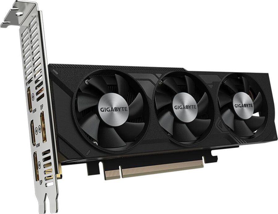 Видеокарта Gigabyte PCI-E 4.0 GV-N4060D6-8GL NVIDIA GeForce RTX 4060 8Gb 128bit GDDR6 2460/17000 HDMIx2 DPx2 HDCP Ret low profile — изображение 3