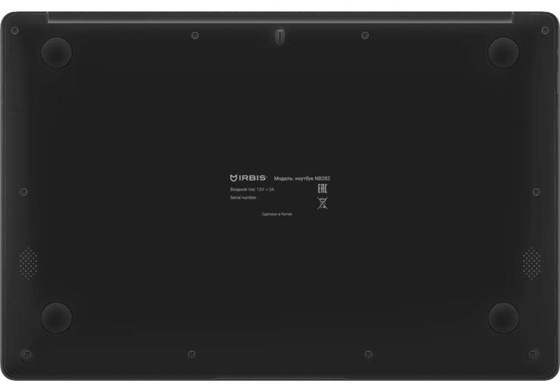 Ноутбук IRBIS NB282 Celeron N3350, 14"LCD 1366*768 HD IPS, 4+128GB emmc, CAM 0.3mp, 4500mha battery, full plastic, EU charger, Windows 10 Pro — изображение 3
