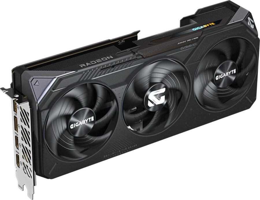 Видеокарта Gigabyte PCI-E GV-R9070XT GAMING OC-16GD 1.0 AMD Radeon RX 9070XT 16Gb 256bit GDDR6 2520/20000 HDMIx2 DPx2 HDCP Ret — изображение 4