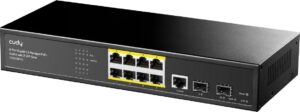 Купить Коммутатор Cudy GS2008PS2 (L2) 8x1Гбит/с 2SFP 8PoE+ 120W управляемый - 4D-14842698 из реестра по лучшей цене