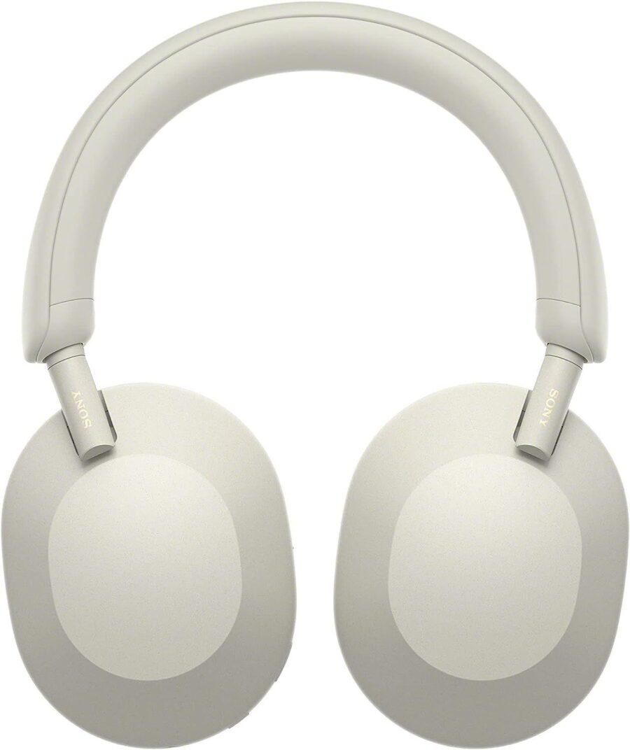 Гарнитура мониторные Sony WH-1000XM5 1.2м серебристый беспроводные bluetooth оголовье (WH-1000XM5/SC) — изображение 4