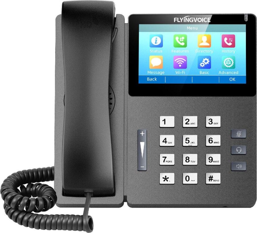 Телефон IP Flyingvoice FIP15G Plus черный — изображение 2