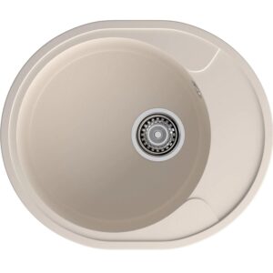 Купить Кухонная мойка GRANFEST GRANFEST Мойка URBAN 857L  1-чаша+крыло 570*480мм, монтаж: врезной, материал: кварц, цвет: белый - 4D-15139112 из реестра по лучшей цене