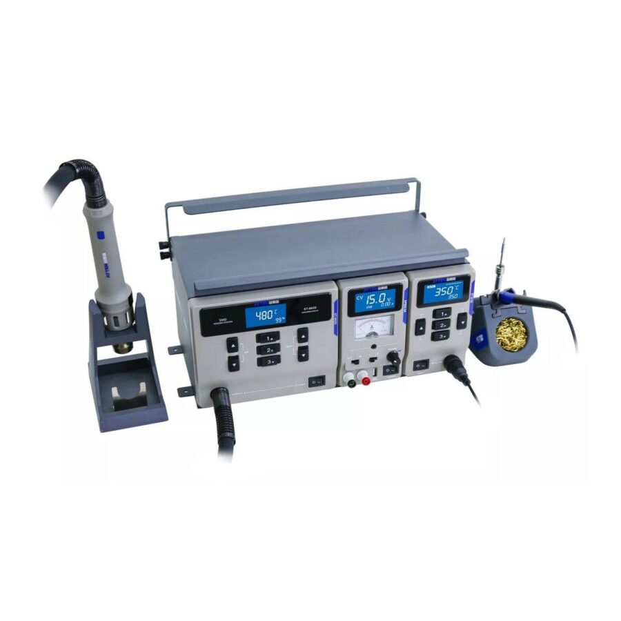 Паяльная станция Atten MS-500 , 3 в 1: ST-862D+ST-1509+APS22-5A — изображение 2