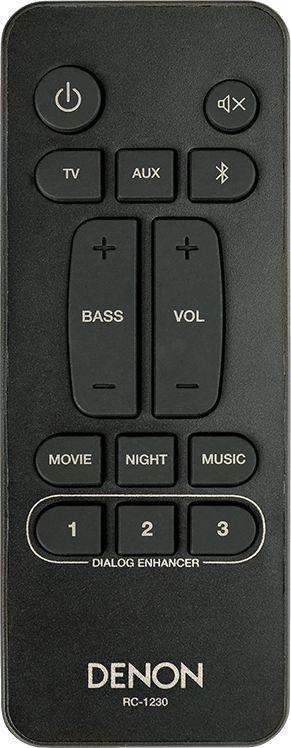 Саундбар Denon DHTS316BKE2 2.1 180Вт+120Вт черный — изображение 4