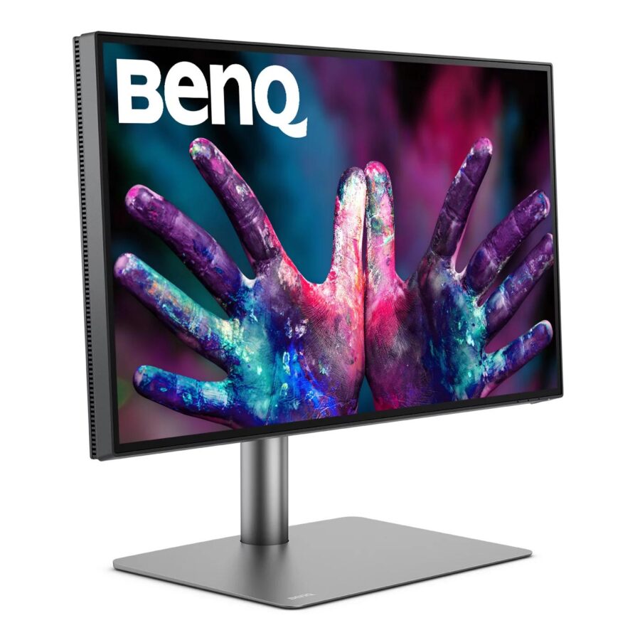 Мониторы/ Benq PD2725U 27'', 3840x2160, IPS, 60Hz, 1200:1, 400cd, 5ms, 2*HDMI, DP; 4*USB 3.0; Thunderbolt 3, Speakers, Height adj 150, Pivot, 100% sRGB, Flicker-free;Low Blue Light, Calibration Report, 3Y, Grey — изображение 3