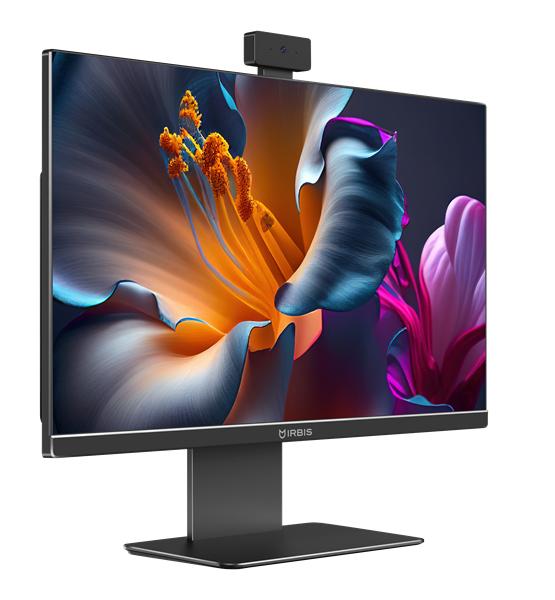 Моноблок IRBIS GroovyAIO 24; 23.8“(N100;8GB/256GB;IPS;16:9;1920x1080x100Hz;1500:1;250Cd/m2;5ms;HDMI(out);VGA;USB-C;4*USB2.0;2*USB3.1;RJ45;WebC 5MP;WIFI6;BT5.0;Tilt;Spk2*3W;keyb+mouse;Win11Pro(Китай) — изображение 2