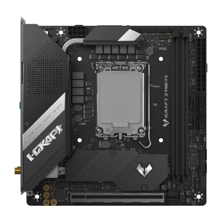 Материнская плата Maxsun MS-iCraft Z790ITX WIFI Z790, LGA1700, 2*DDR5, 1*PCIEx16, 2*M.2, 6*USB3.2Gen1, 7*USB2.0, 4*SATA3.0, 2.5G, DP, HDMI, Mini-ITX, RTL — изображение 3