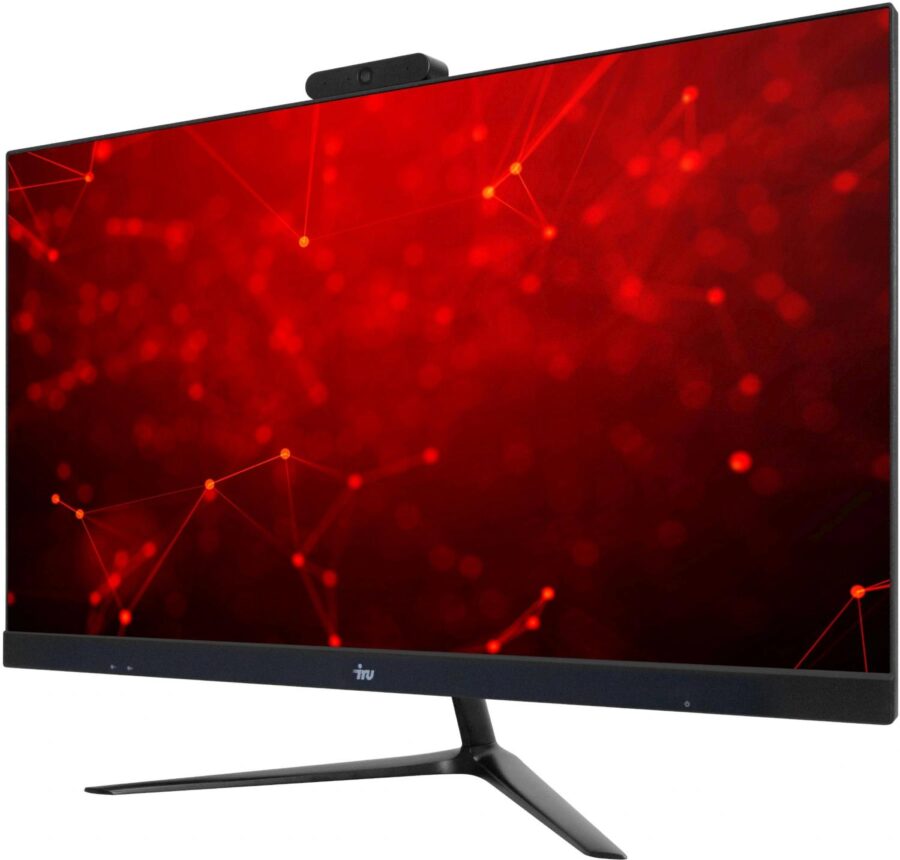 Моноблок IRU Агат 315 27" QHD i5 10400 (2.9) 16Gb SSD512Gb UHDG 630 FreeDOS GbitEth WiFi BT 120W клавиатура мышь Cam черный 2560x1440 — изображение 4