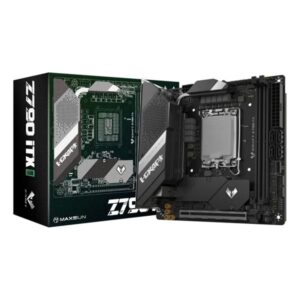 Купить Материнская плата MAXSUN MS-iCraft Z790ITX WIFI, LGA1700, Z790, 2*DDR5, 4*SATA3, 2*M.2,  4*USB 3.2, 4*USB 2.0, Type-C, 1*PCIEx16, HDMI+DP, mITX - 4D-14341703 из реестра по лучшей цене